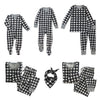Honestbaby Baby Organic Cotton Holiday Family Jammies, Painted Buffalo Check Print, 2-Piece Pajama Set 18 Months