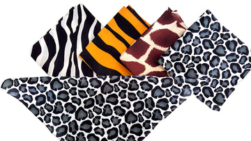 Playscene Bandana'S For Children Or Adults (12 Animal Print)