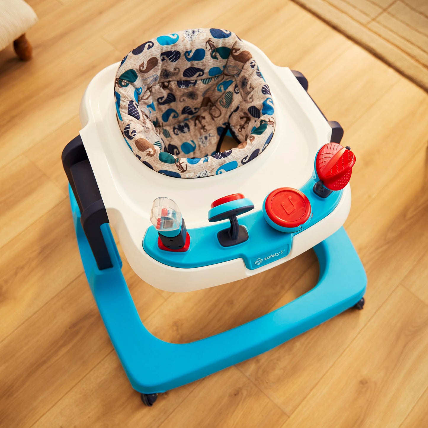 Safety 1?? Ready, Set, Walk! Dx Developmental Walker, Spotlight Teal