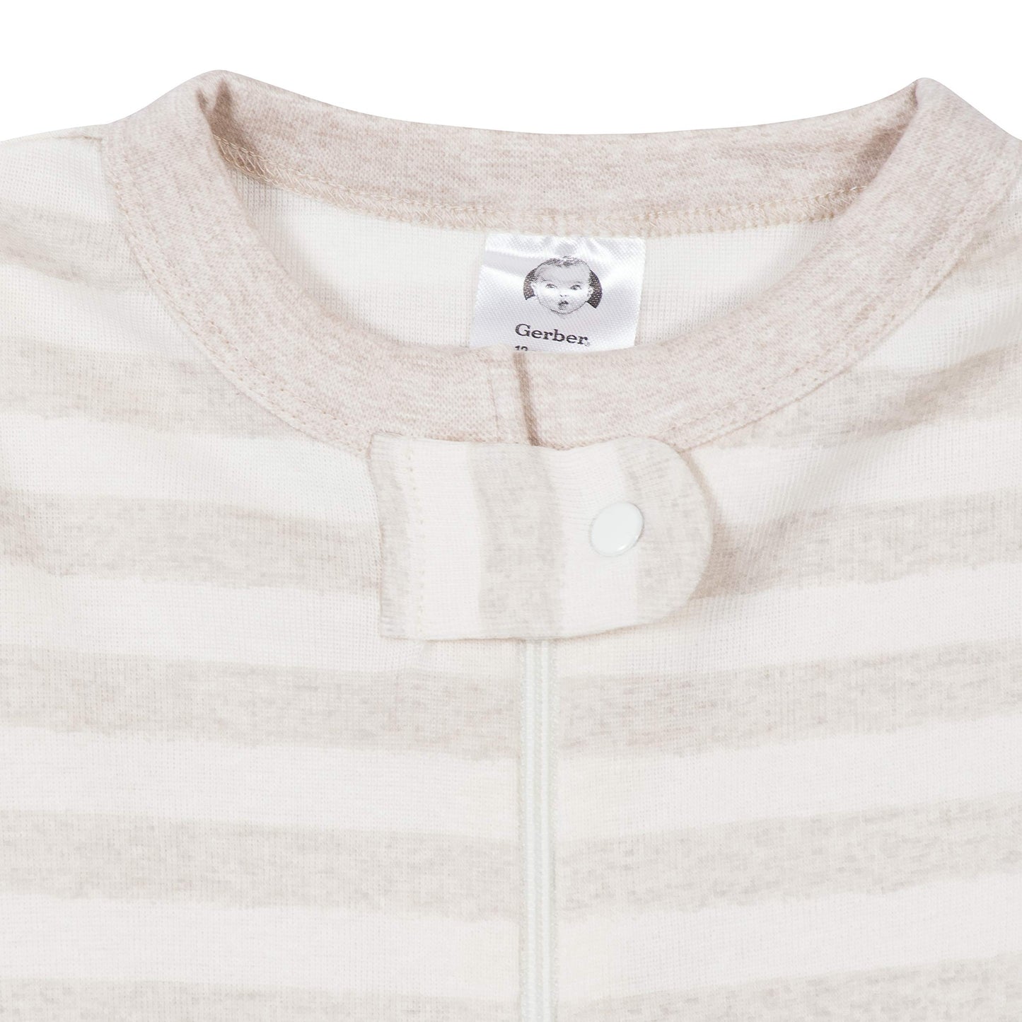 Gerber Baby Boys' 2-Pack Footed Pajamas, Dump Truck Grey, 0-3 Months