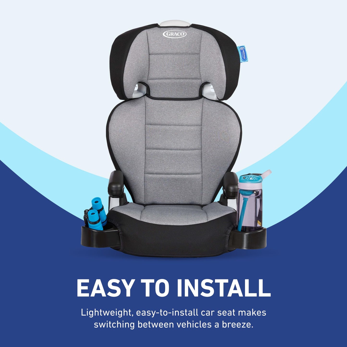 Graco Turbobooster 2.0 Highback Booster Car Seat, Declan