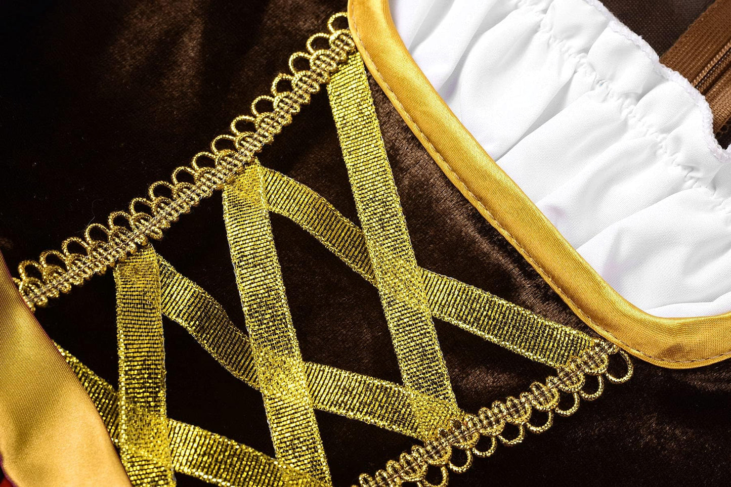 Relibeauty Girls Pirate Dress Sea Buccaneer Costume, 10-12/150