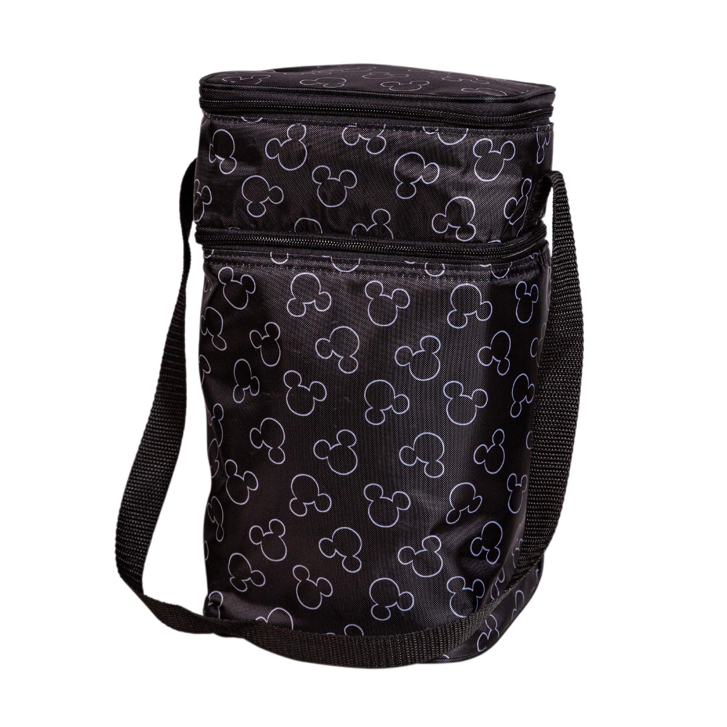 J.L. Childress Disney Baby 6 Bottle Cooler - Baby Bottle & Food Bag - Ice Pack Included - 2 Compartments - Insulated & Leak Proo
