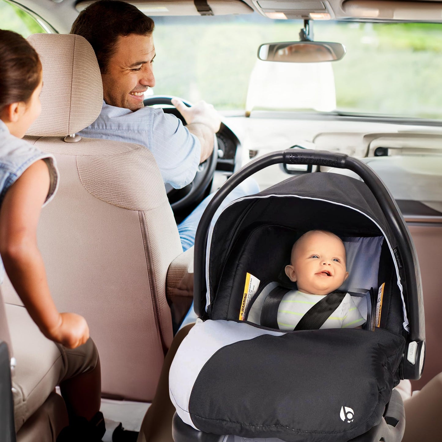 Baby Trend Ally Newborn Baby Infant Car Seat Carrier Travel System With Harness And Extra Cozy Cover For Babies Up To 35 Pounds,