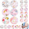 Yungyan 24 Pieces G Tube Covers Reusable Feeding Button Pads Soft G J Tube Button Covers Washable Nursing Breast Pads For Kid Ba