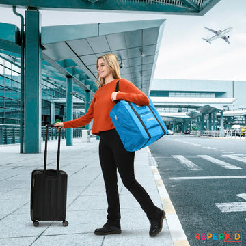 Reperkid Premium Booster Seat Travel Bag For Airplane - Compatible With Gb Pockit - Durable, Waterproof, Hand Bag Design - Airpo