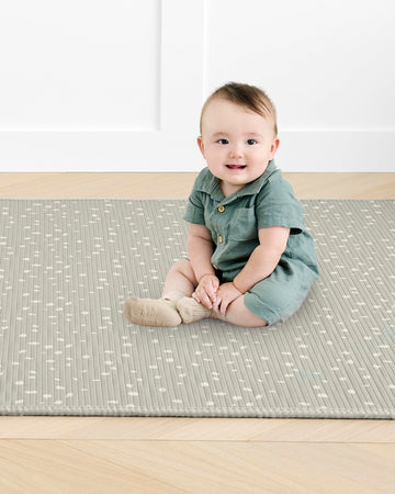 Skip Hop Baby Play Mat, Reversible Foam Floor Mat, 86' X 52', Boho Beige
