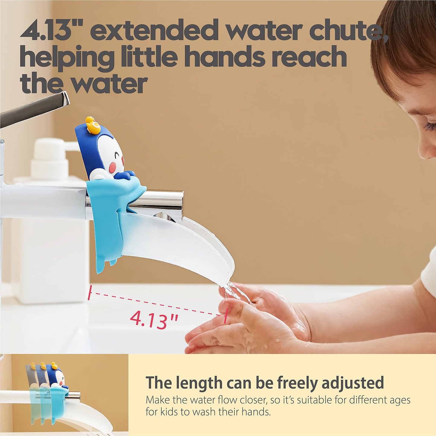 Bathroom Faucet Extender For Kids Sink Extender For Toddlers Faucet Extender Cute Penguin Faucet Extender For Toddlers Baby Kids