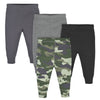 Gerber Baby Boys' Multi-Pack Pants, Camo/Gray, 24 Months