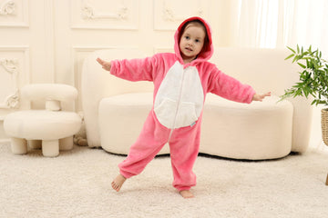 Lolanta Shark Costume Toddler Boy Halloween Shark Suit One Piece Animal Jumpsuit Role Play For Kids Fancy Dress(Rose Red, 2-3T)