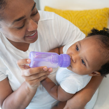 Dr. Brown? Natural Flow? Anti-Colic Options+Narrow Baby Bottles 4 Oz/120 Ml, With Level 1 Slow Flow Nipple, 3 Pack, 0M+ Blue