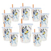 The First Years Bluey Take & Toss Toddler Straw Cups - Spill Proof Toddler Sippy Cups With Snap On Lids And Straws - Bluey Gifts
