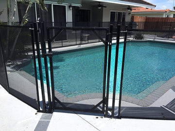 Waterwarden 4 Pool Gate, Pool Fence Gate - 30 Wide, Self-Closing And Removable Pool Door, Coordinates With 4X12 Ft Outdoor Ch