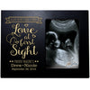 Lifesong Milestones Personalized New Baby Sonogram Picture Frame For Boys And Girls Love At First Sight Ultrasound Photo Frame F