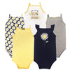 Hudson Baby Unisex Baby Cotton Sleeveless Bodysuits Bodysuit, Daisy, 12-18 Months Us