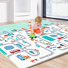 Eanpet Baby Play Mat Foam Area Rug For Kids Toddler Infant Ultra Thick Folding Large Crawl Mat Non-Slip Playmat For Bedroom Play
