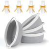 4 Pack Small Woven Basket With Handles, Cotton Rope Room Shelf Storage Basket, Cute Baby Gift Basket For Nursery, Bedroom - Cat
