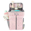 Llama Bella Hanging Diaper Caddy - Baby Diaper Organizer For Changing Table - Diaper Stacker For Crib, Playard Or Wall - Newborn