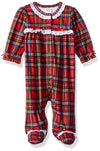 Little Me Baby Girl'S Christmas Plaid Pajamas Sleepwear, Christmas Plaid, 6 Months