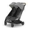 Uppababy Minu Duo Side-By-Side Double Stroller - Lightweight + Compact Design For Travel - Easy Fold- From Birth To Toddler - In