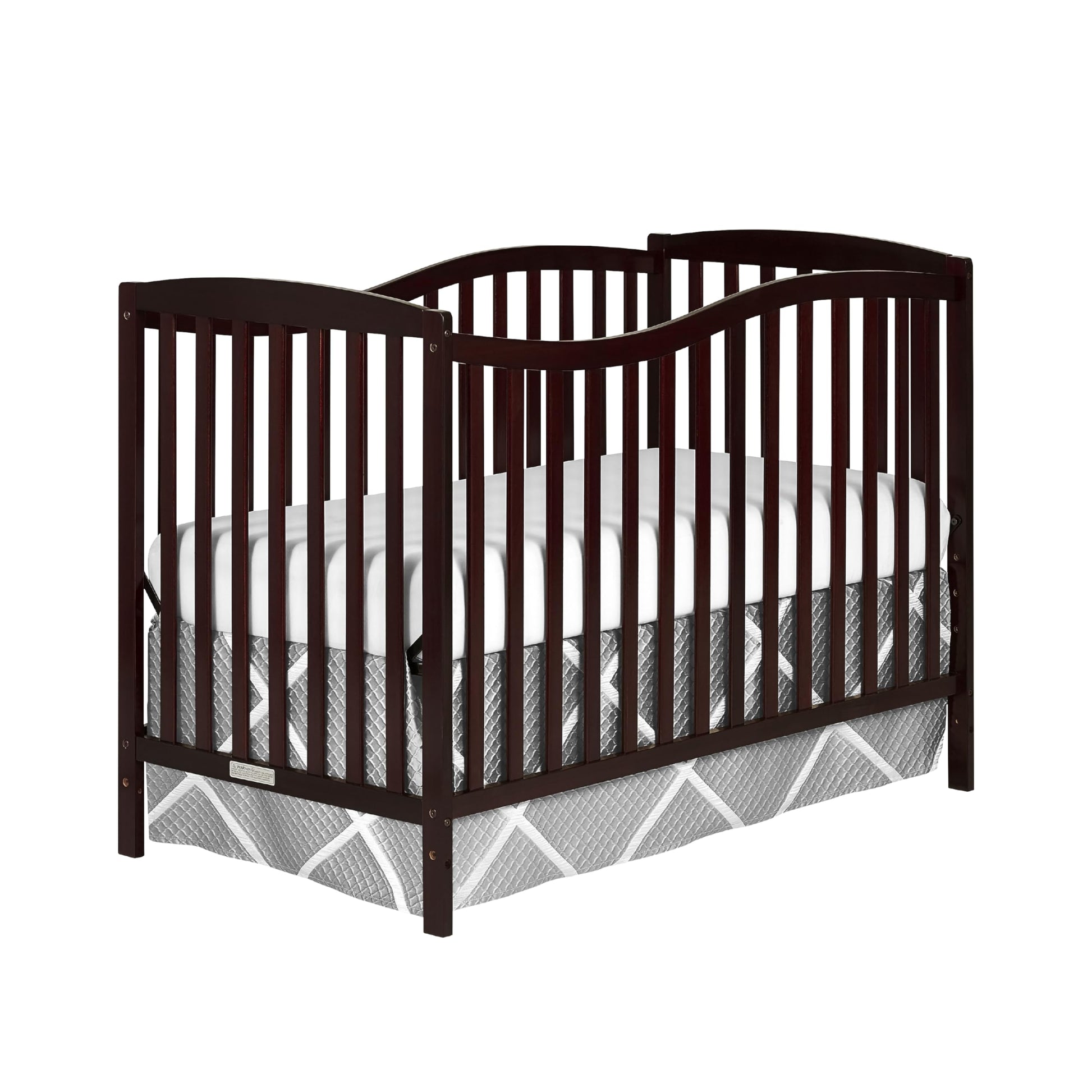 Dream On Me Chelsea 5-In-1 Convertible Crib In Espresso, Jpma Certified