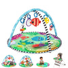 Baby Einstein Sea Floor Explorers 2-In-1 Water Mat, Portable Tummy Time, Activity Play Gym, Sensory Toys, Ages Newborn And Up