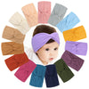 Bbgifts 15Pcs Baby Nylon Headbands 3.5 Inches Handmade Jacquard Weave Elastic Headbands For Baby Girls Newborn Infant Toddlers K