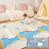 Joypony Baby Play Mat, 71X59 Inch Foldable Play Mats For Babies And Toddlers, Waterproof & Anti-Slip Portable Baby Floor Mat For