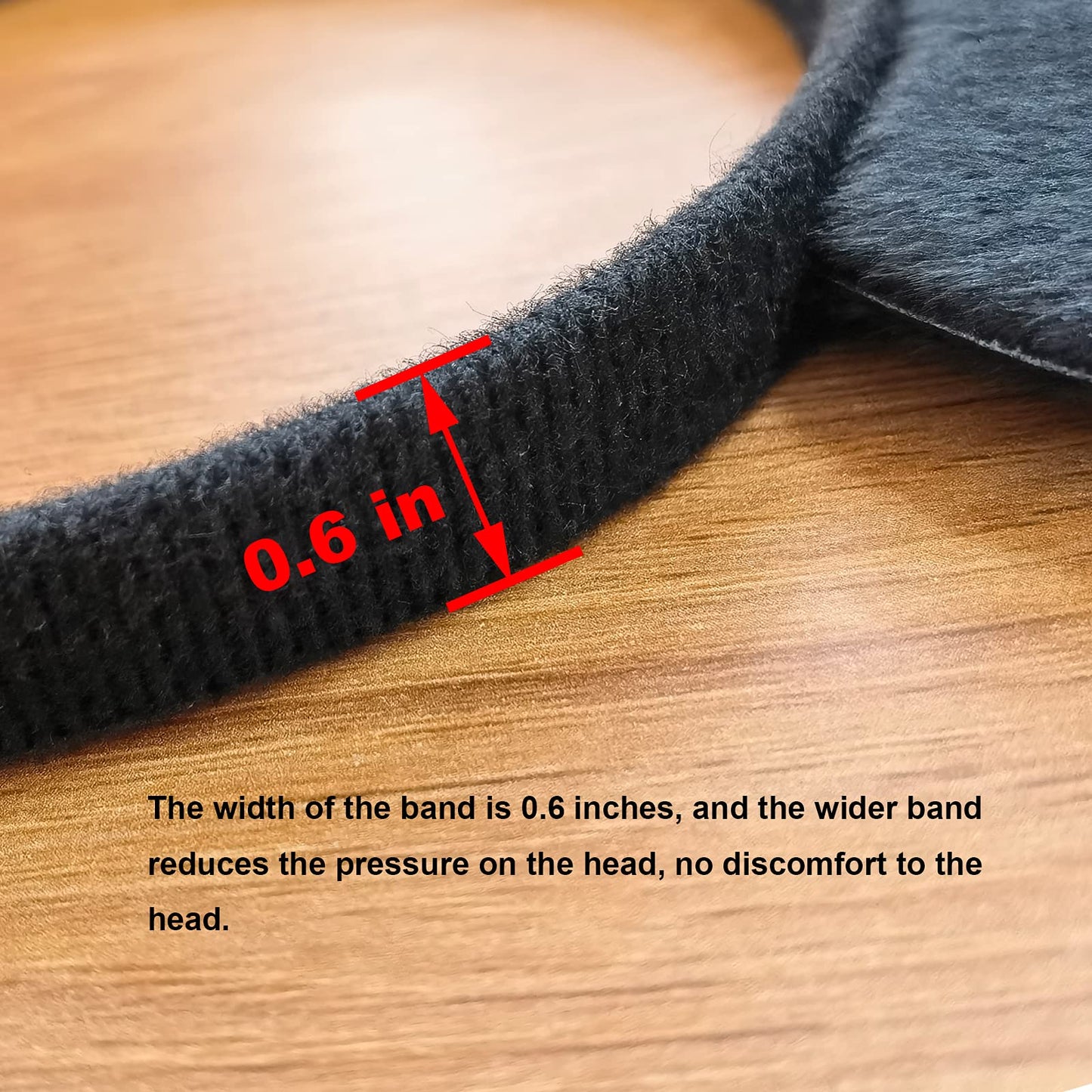 Chuangqi 1Pcs Mouse Ears Headband Polka Dots Bow For Birthday Party, Party Favors (Xc38)