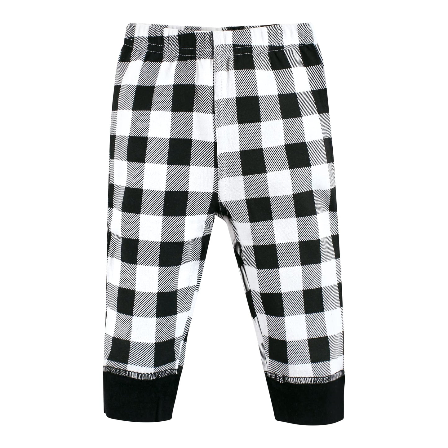 Hudson Baby Unisex Baby Cotton Pants And Leggings, Red Moose Bear, 9-12 Months