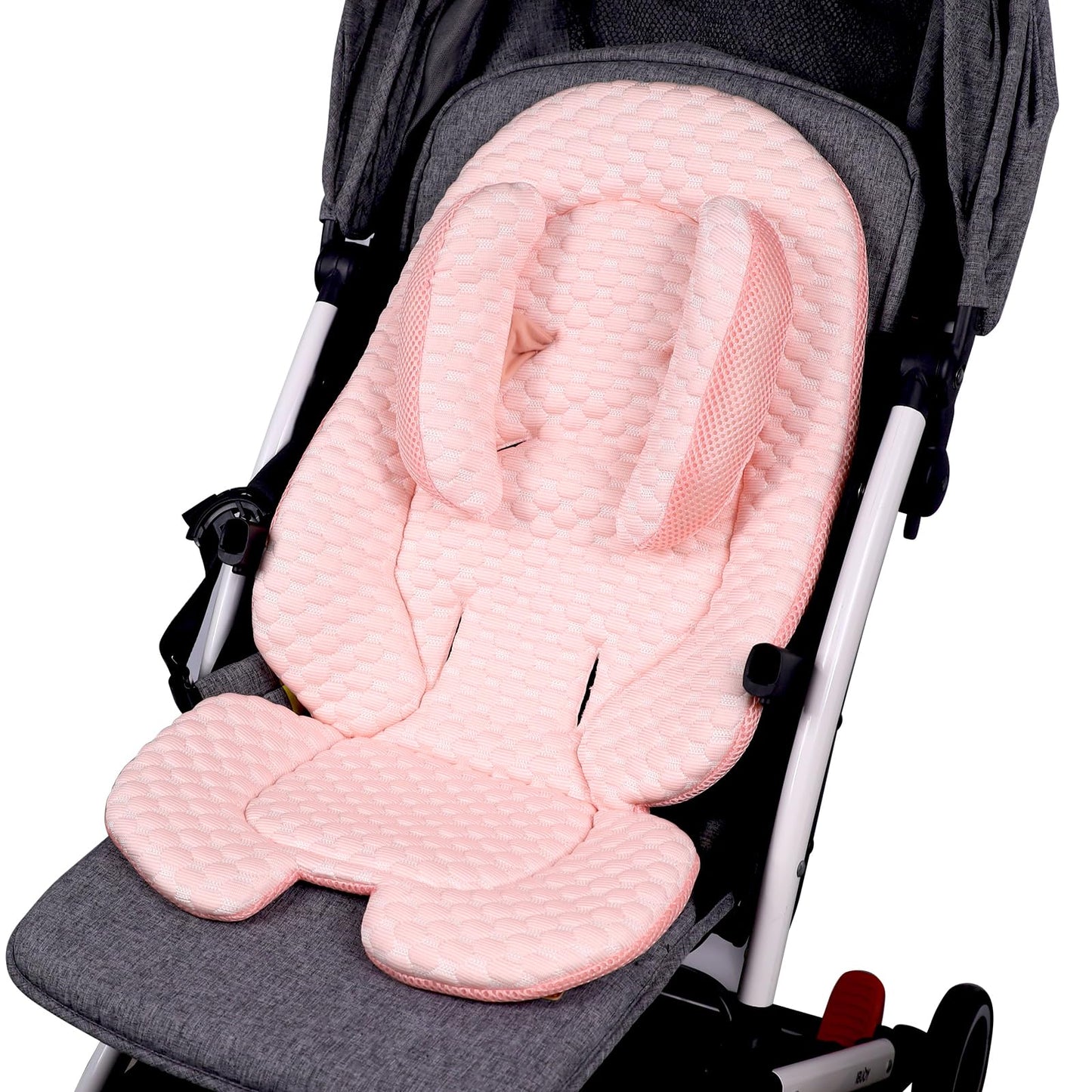 KAKIBLIN Infant Car Seat Insert, Baby Car Seat Cushion, Car Seat Pad Support for Newborn, Universal Car Seat Insert for Stroller
