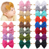 Yoyokid Hairband, 20 Pcs Baby Girls Nylon Headbands Super Soft Baby Hair Bands With Bows Elastic Hair Accessories For Newborn In