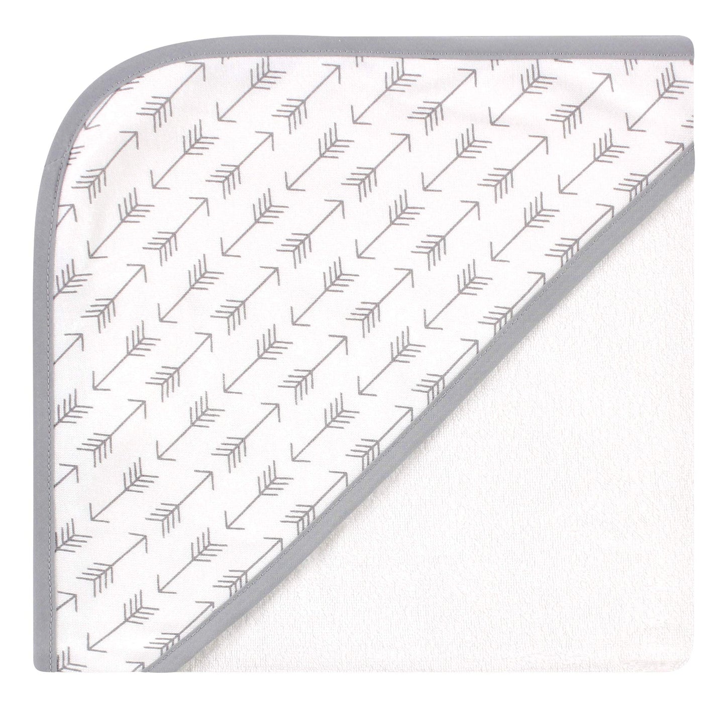 Hudson Baby Unisex Baby Cotton Rich Hooded Towels, Owl, One Size