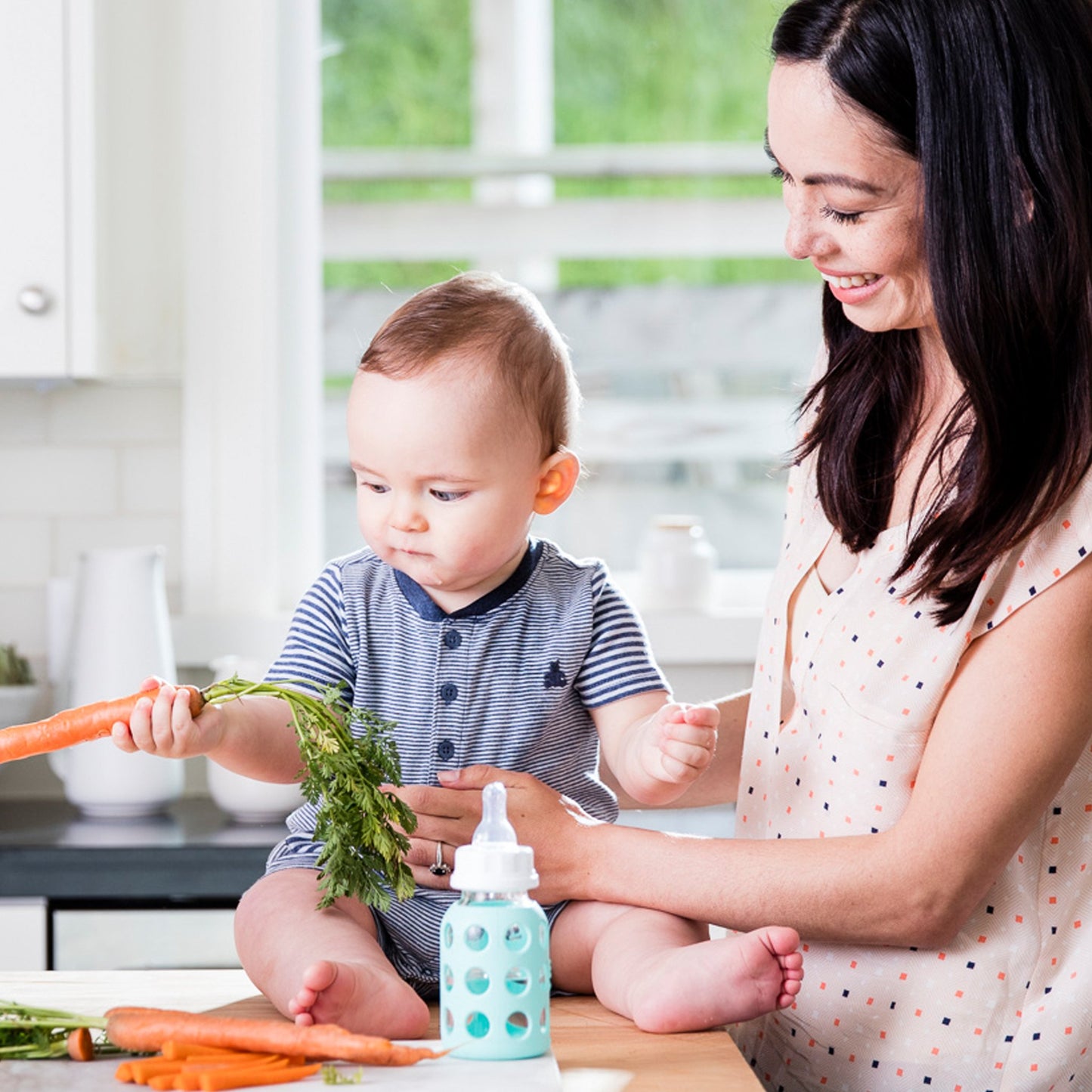 Lifefactory Bpa-Free Stage Y (6+ Months) Silicone Nipples, 2-Pack