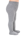 Stelle Toddler Girls Tights Baby Seamless Knit Thick Cotton Leggings Pantyhose(Infants/Kids/Childern)(Grey,3Xs)