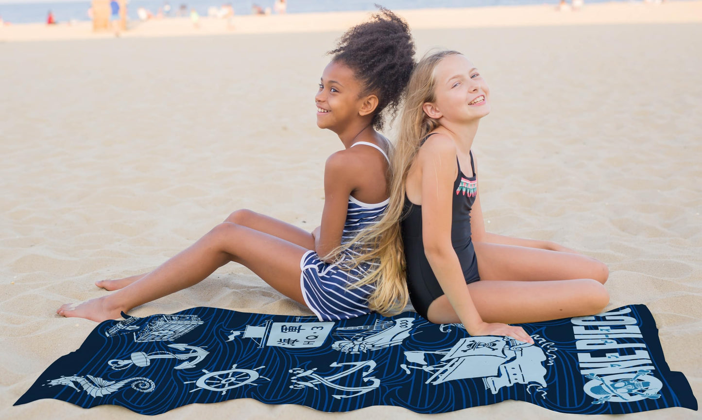 Jay Franco One Piece Bath Pool Beach Towel - Kids Super Soft & Absorbent 100% Cotton Towel, Measures 28 X 58