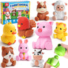 Coogam 10Pcs Farm Animal Matching Toys, Fine Motor Sorting Games for Kids Age 1-3, Montessori Learning Sensory Fidget Toy Gift f