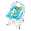 Bright Starts Disney Finding Nemo Pop 'N Chill Travel Seat, Indoor/Outdoor Use, Infant Seat With Upf 50+ Canopy, Blue, Ages 0-6