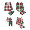The Children'S Place Baby Kids 2 Piece Family Matching, Thermal Pajamas Sets, Red Tartan Plaid