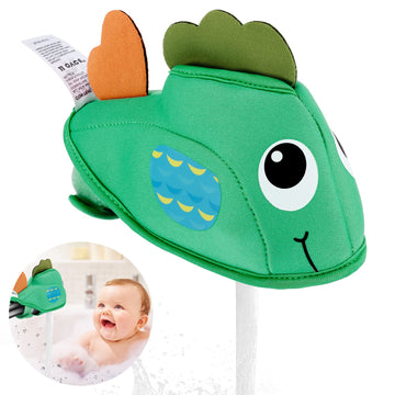 Bath Spout Cover For Bathtub, Baby Shower Protector Cover From Bumping Head During Bathing Time, Cute Soft Cartoon Fish Water Fa