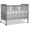 Dream On Me Carson Classic 3-In-1 Convertible Crib In Steel Grey