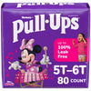 Pull-Ups Girls' Potty Training Pants, Size 5T-6T Training Underwear (46+ Lbs), 80 Count (2 Packs Of 40)