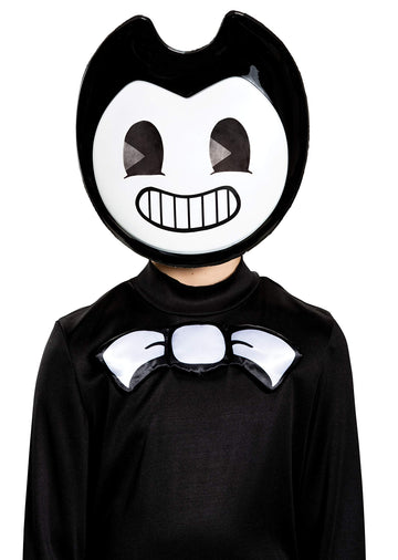 Disguise Bendy Child Half Mask, Black