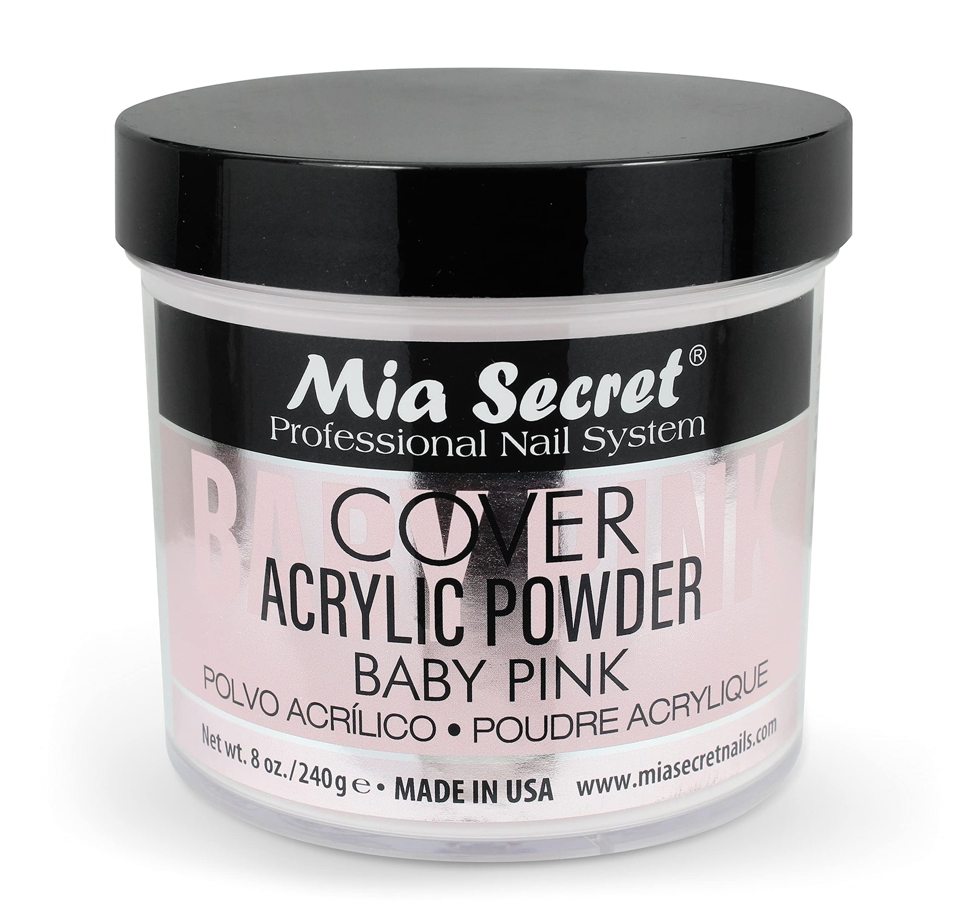 Mia Secret Acrylic Powder Cover Baby Pink 8 Oz.