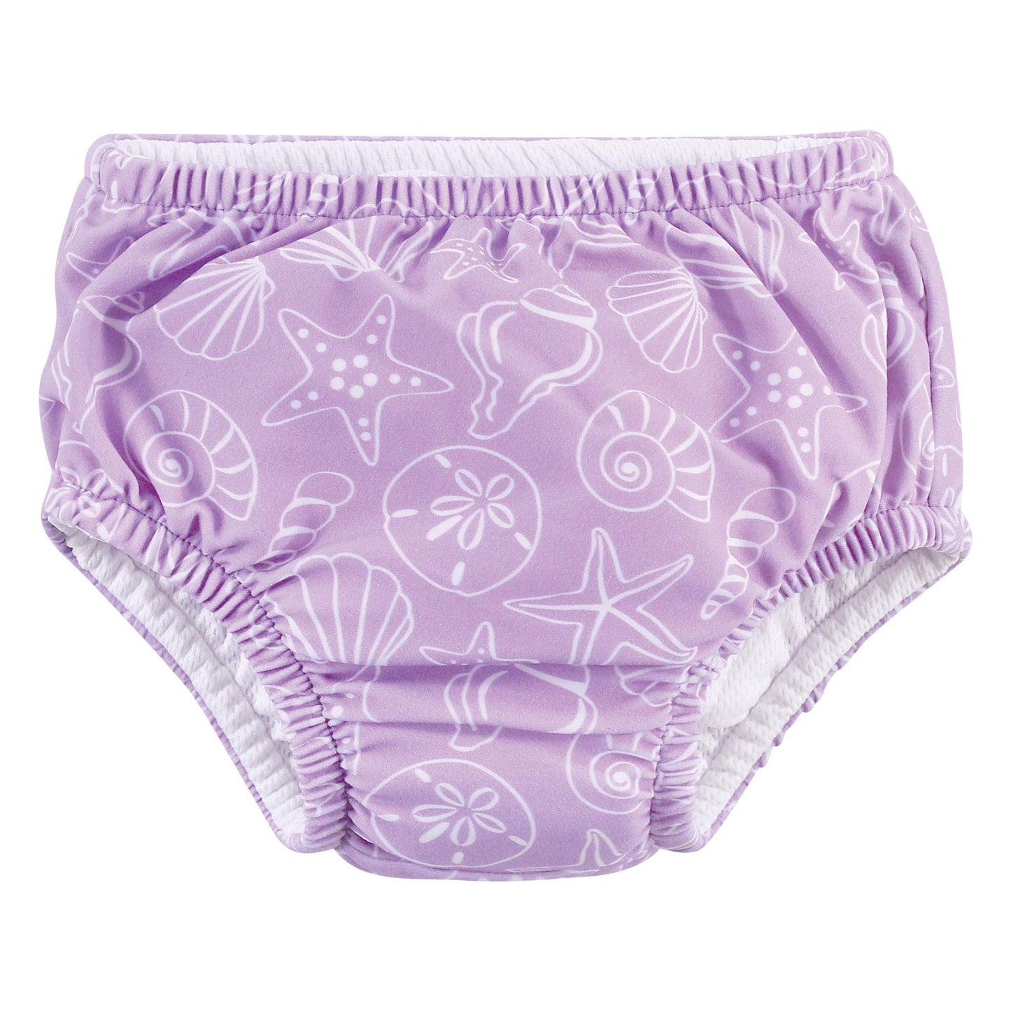 Hudson Baby Unisex Baby Swim Diapers, Sea Shells, 5 Toddler
