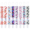 Alvababy Pacifier Clips Floral 8 Packs Paci Clip Holder Leashes For Baby Girls Fits Teething Rings