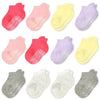 Tphon Non Slip Toddler Socks 12 Pairs Infant Baby Kids Grip Socks For Boy Girls Anti Skid Ankle Socks For 6-12 Month Baby