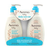 Aveeno Baby Daily Care Gift Set With Oat Extract & Prebiotic Oat, Contains Daily Moisturizing Body Lotion & Gentle 2-In-1 Baby B