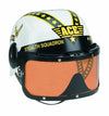 Aeromax Jr. Armed Forces Pilot Helmet With Tinted, Movable Visor White, Fits Ages 3-12