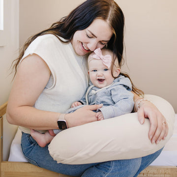 Konssy 2 Pack Nursing Pillow Covers, Stretchy And Soft Nursing Cover For Breastfeeding Pillows, Pillow Slipcover For Baby Girls